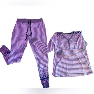 Striped Stretchy Pajama Set